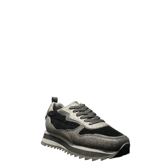 Sneakers donna "Apepazza" F4WISH02/VEL Collezione Autunno/Inverno - Nero multi