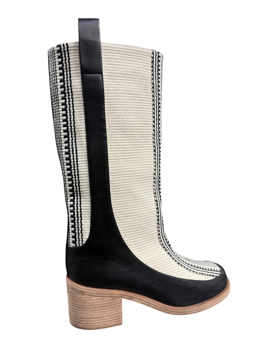 Stivali donna "Antolina" DOMMA.039 Collezione Autunno/Inverno 2025/2026 - Bianco e Nero