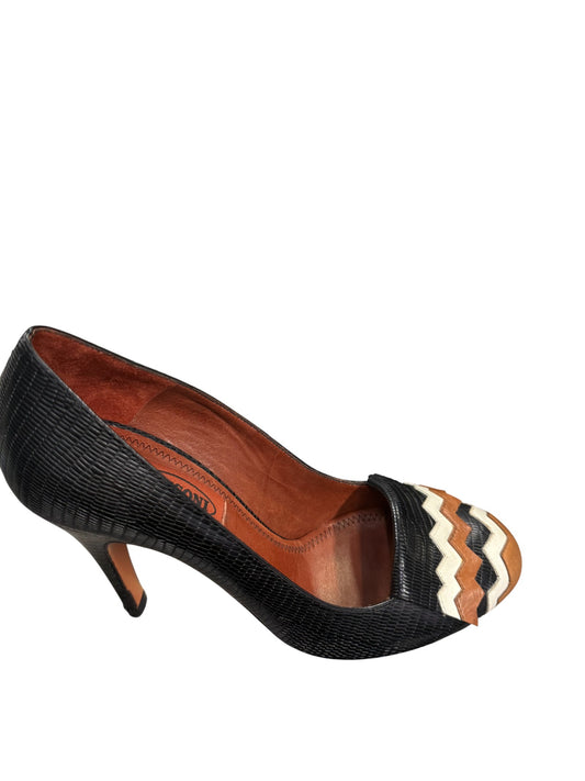 Décolletè donna "Missoni" MS0014 Collezione Autunno/Inverno 2025/2026 - Nero Multi