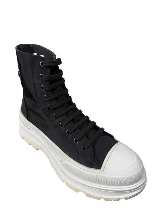 Sneakers donna "Patrizia Pepe" PPJ728 Collezione Autunno/Inverno 2025/2026 - Nero e Bianco