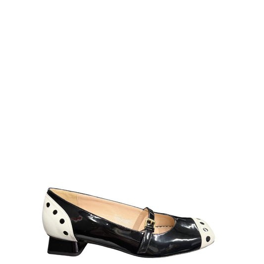 Ballerine donna "Rayne" ADALGISA.026  Collezione Autunno/Inverno 2025/2026 - Nero e Bianco