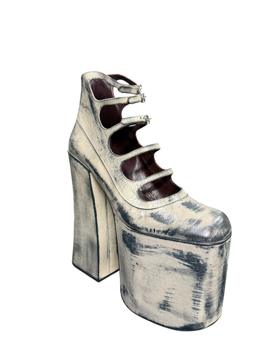 Dècolletè donna "Marc Jacobs" MJ15003.007 Collezione Autunno/Inverno 2025/2026 - Grigio Multi