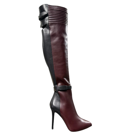 Stivali donna "Coriamenta" CA8027.001 Collezione Autunno/Inverno 2025/2026 - Nero e Bordeaux