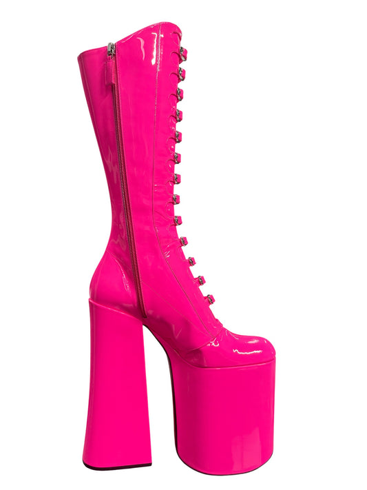 Stivali donna "Marc Jacobs" MJ17001.004 Collezione Autunno/Inverno 2025/2026 -  Fucsia Fluo