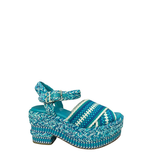 Sandali donna "Antolina" RAMONA.030 Collezione Primavera/Estate 2026 - Turchese Multi