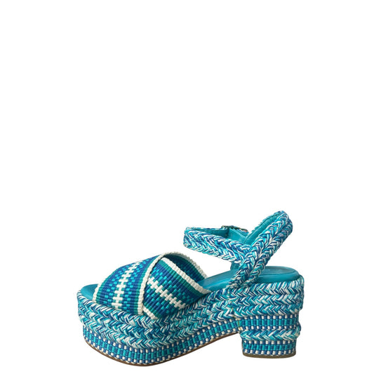 Sandali donna "Antolina" RAMONA.030 Collezione Primavera/Estate 2026 - Turchese Multi