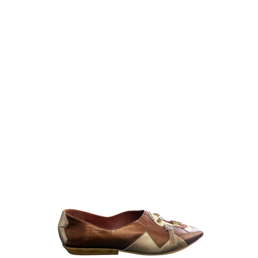Ballerine donna "Missoni" MS3208.203 Collezione Primavera/Estate 2026 -Bronzo e Oro