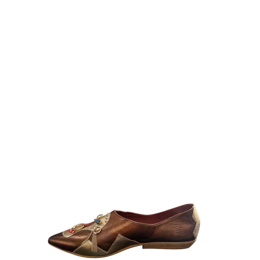 Ballerine donna "Missoni" MS3208.203 Collezione Primavera/Estate 2026 -Bronzo e Oro