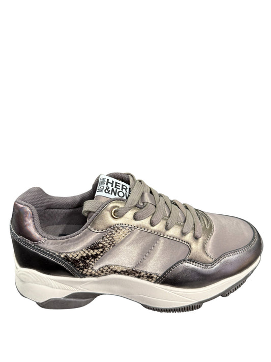 Sneakers donna "Menbur" 26114* Collezione Primavera/Estate 2026 - Tortora Multi