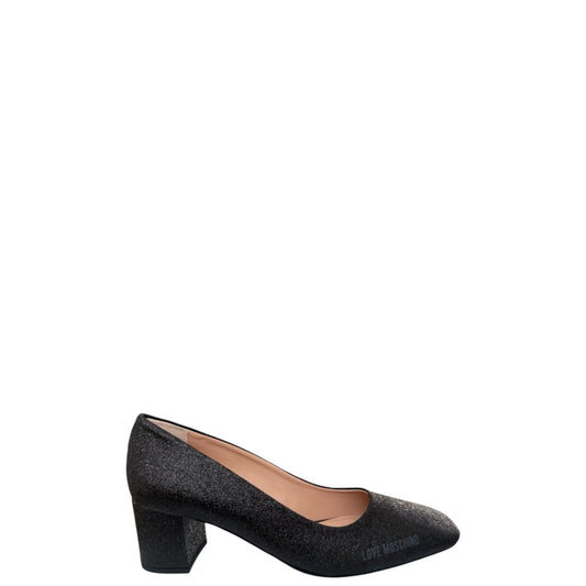 Décolleté donna "Love Moschino" JA10375G1NIH0000  Collezione Autunno/Inverno con glitter - Nero