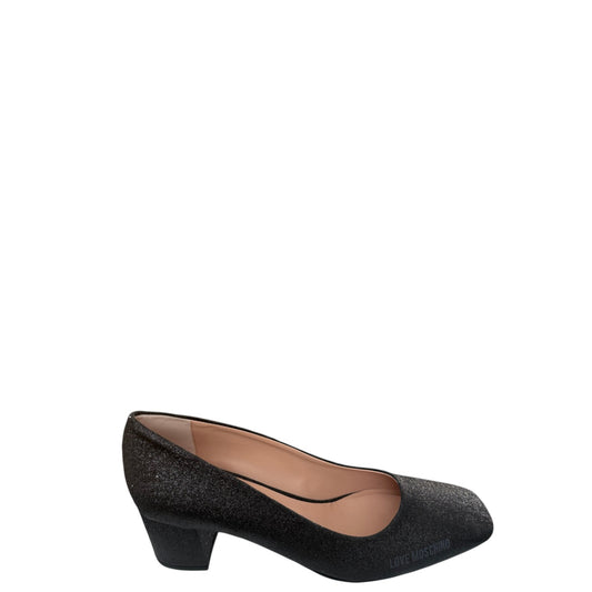Décolleté donna "Love Moschino" JA10375G1NIH0000  Collezione Autunno/Inverno con glitter - Nero