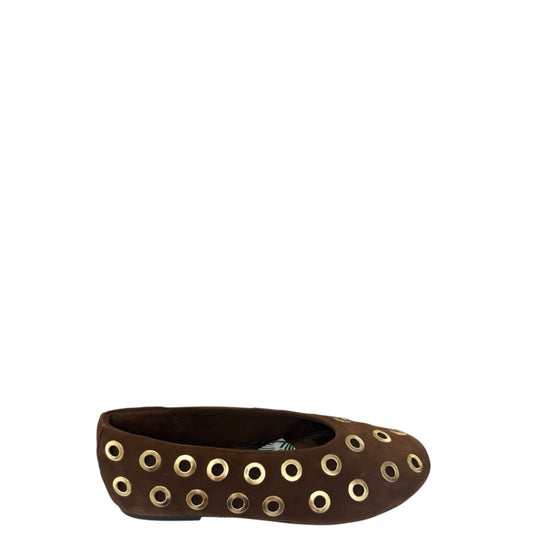 Ballerine donna "Parrotto" EM-9756 Collezione Autunno/Inverno - Marrone e Oro