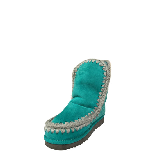 Stivaletti donna " Mou" MU.FW101000A Collezione Autunno/Inverno - Verde acqua