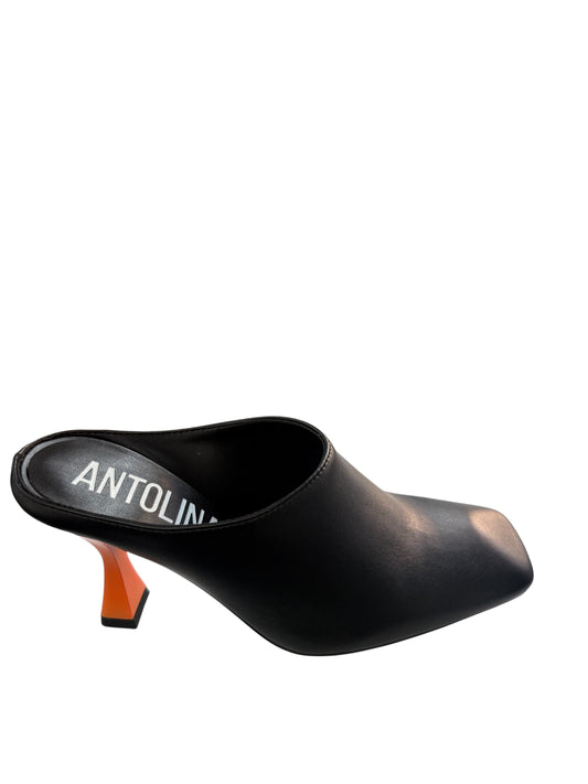 Sabot donna "Antolina Paris" AN14010.020 Collezione Primavera/Estate 2026 - Nero e Arancione
