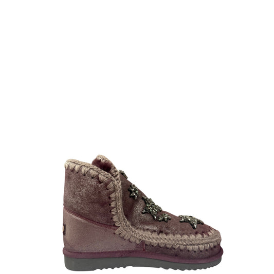 Stivaletti donna "Mou" MU.ESKI18STACR Collezione Autunno/Inverno - Prugna Laminato