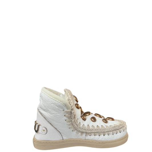 Stivaletti donna "Mou" MU.FW111004C Collezione Autunno/Inverno - Bianco e Oro