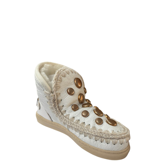 Stivaletti donna "Mou" MU.FW111004C Collezione Autunno/Inverno - Bianco e Oro