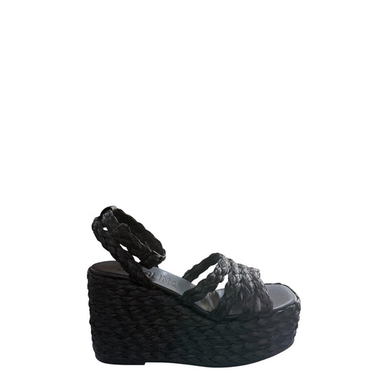 Sandali con zeppa donna "Antolina Paris" AN13021.001 Collezione Primavera/Estate 2026 - Nero
