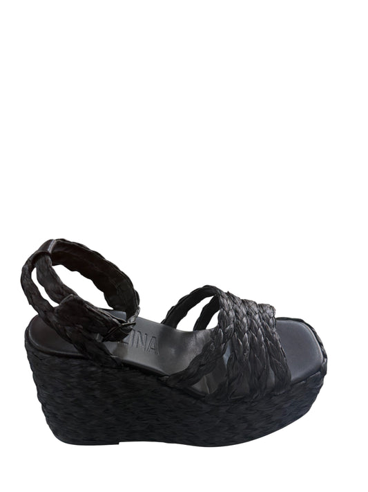 Sandali con zeppa donna "Antolina Paris" AN13021.001 Collezione Primavera/Estate 2026 - Nero