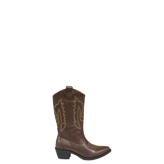 Stivali texano donna "Steve Madden" DELILAHE Collezione Autunno/Inverno - T. di moro