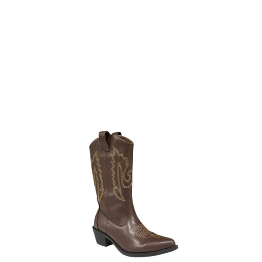 Stivali texano donna "Steve Madden" DELILAHE Collezione Autunno/Inverno - T. di moro