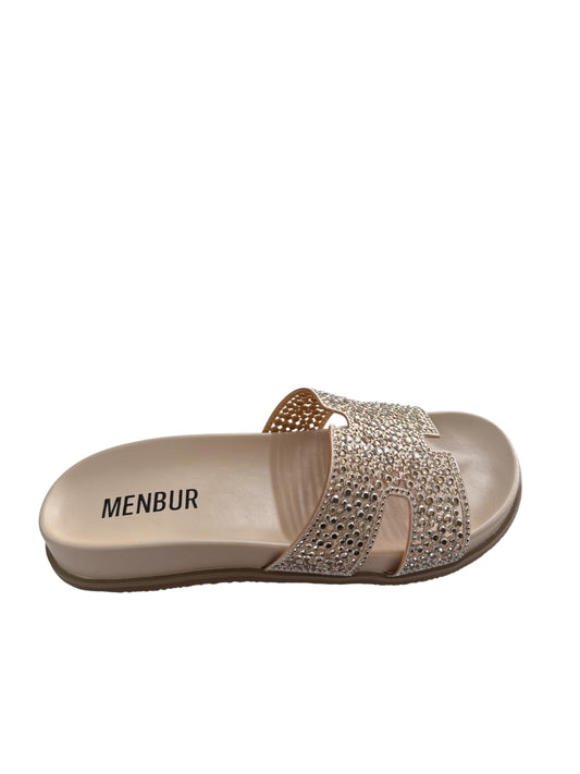 Ciabatte donna "Menbur" 25438 Collezione Primavera/Estate 2026 - Sabbia