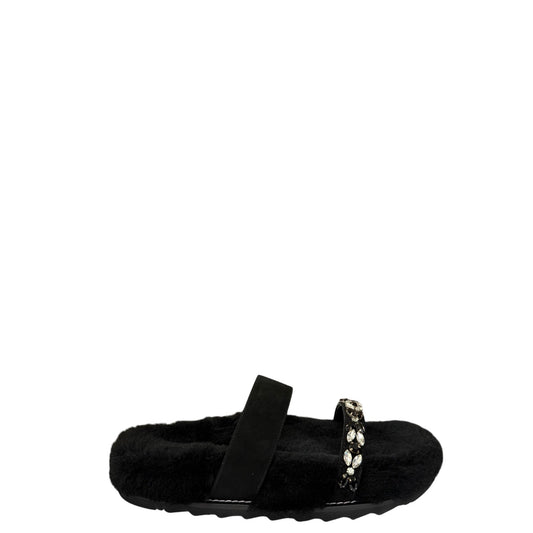 Ciabatte donna "Tamara Mellon" FV683 Collezione Autunno/Inverno - Nero