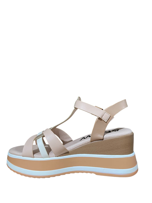 Sandali donna "Menbur" 25609 Collezione Primavera/Estate 2026 - Nude multi