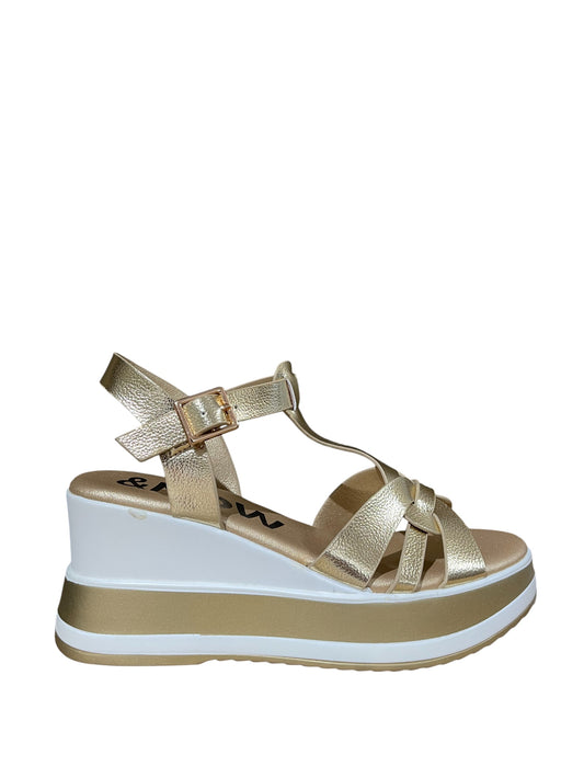 Sandali donna "Menbur" 25613 Collezione Primavera/Estate 2026 - Oro