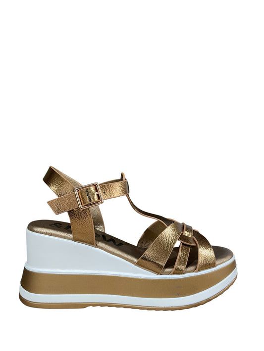 Sandali donna "Menbur" 25613 Collezione Primavera/Estate 2026 - Bronzo