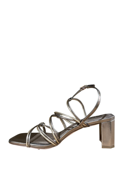 Sandali donna "Menbur" 24852 Collezione Primavera/Estate 2026 - Piombo e platino