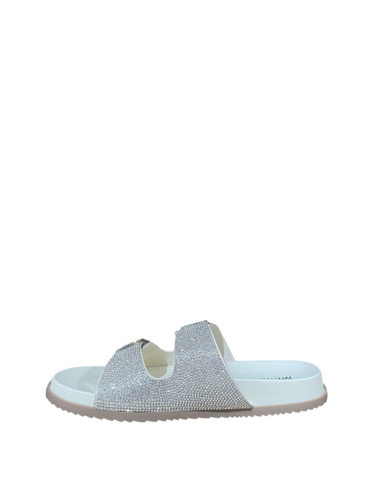 Ciabatte donna "Menbur" 24756 Collezione Primavera/Estate 2026 - Crema e argento