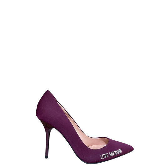 Decolletè donna "Love Moschino" JA10299G1NIM0556 Collezione Primavera/Estate 2026 - Borgogna