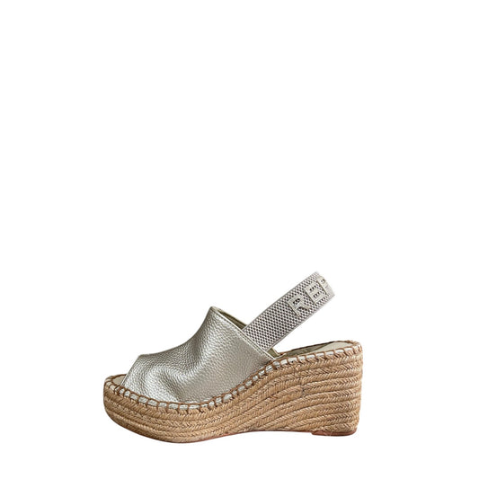 Sandali con zeppa "Replay" GWP5L.000 Collezione Primavera/Estate 2026 - Platino