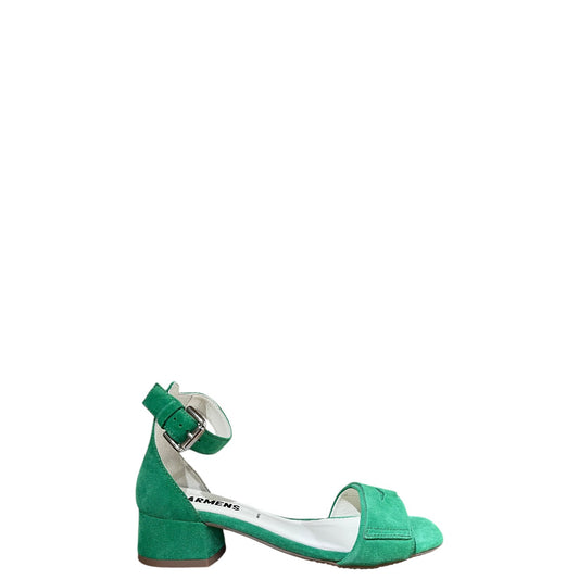 Sandali donna "CARMENS" A53320 Collezione Primavera/Estate 2026 - Verde flag