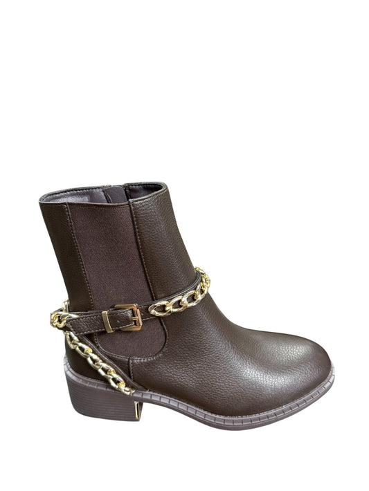 Stivaletti donna "Menbur" 25778 Collezione Autunno/Inverno 2025/2026 - Marrone