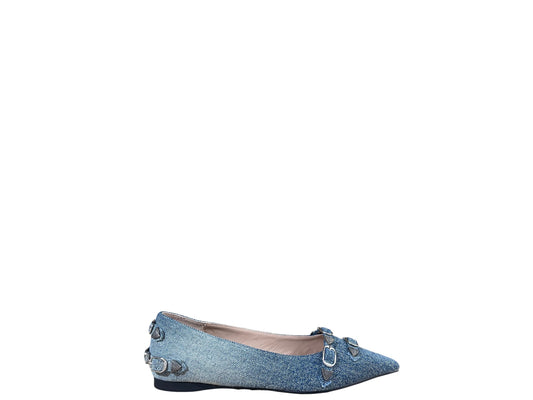 Ballerine donna "Steve Madden" DORCIE Collezione Primavera/Estate 2026 - Denim