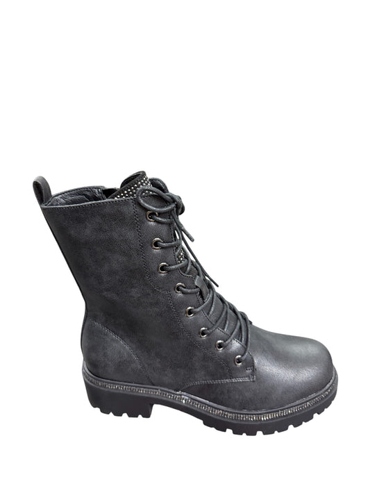 Anfibi donna "Menbur" 26105 Collezione Autunno/Inverno 2025/2026 - Nero