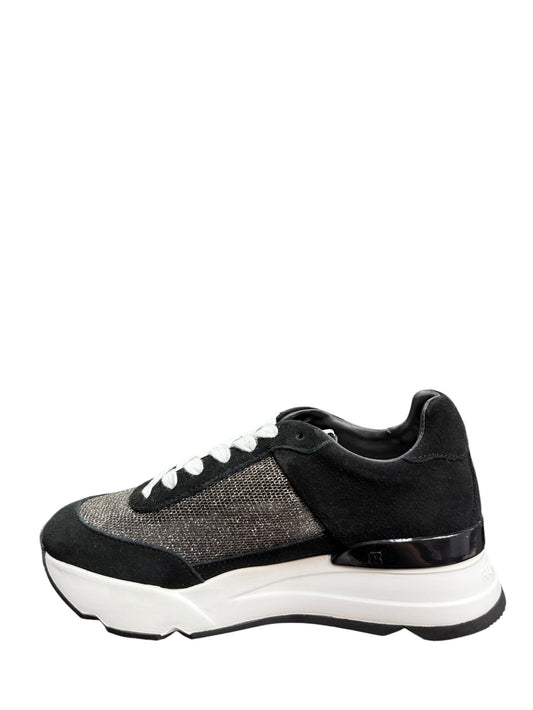 Sneakers donna "Rucoline" R-Evolve 4078 Glitter Suede Collezione Autunno/Inverno 2025/2026 - Nero