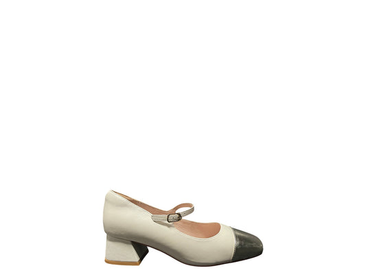 Decolletè donna "Steve Madden" AZIZA Collezione Primavera/Estate 2026 - Beige e platino