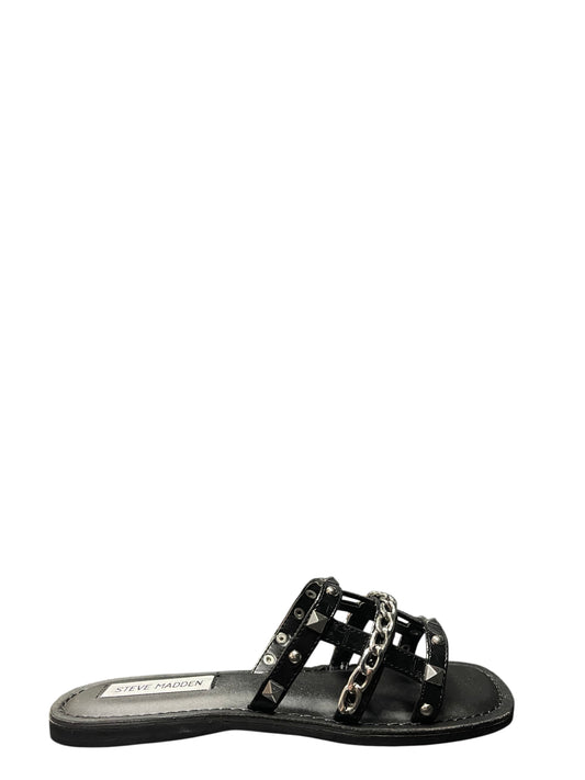 Ciabatte donna "Steve Madden" HARP Collezione Primavera/Estate 2026 - Nero