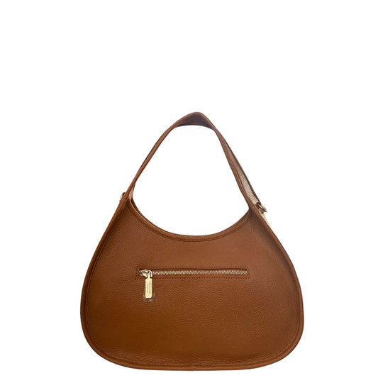 Borsa donna a mano e tracolla "Valentino Creations" VC517 Collezione Primavera/Estate 2026 - Cuoio
