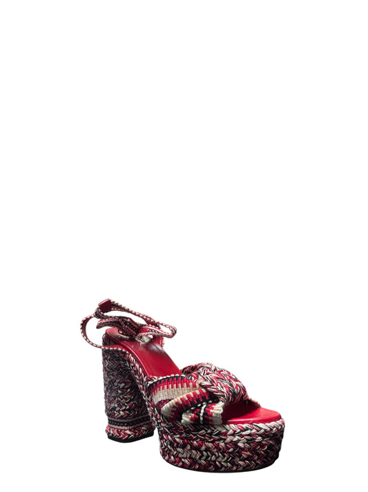 Sandali donna "Antolina" Barbara.015 Collezione Primavera/Estate  - Rosso