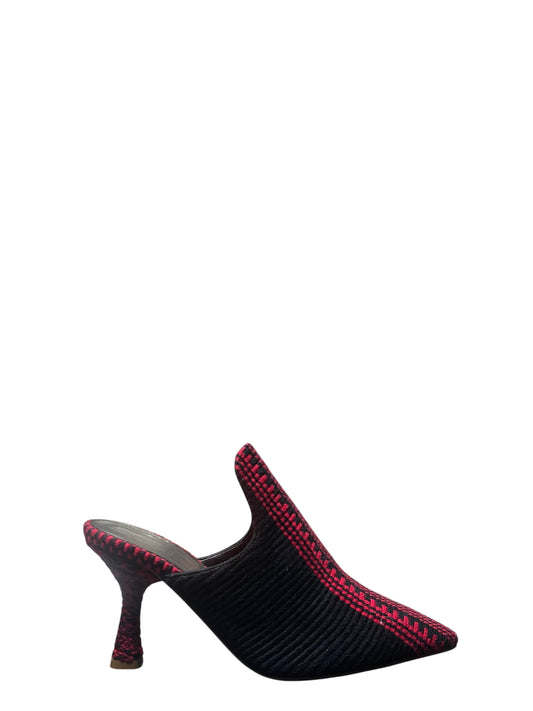 Sabot donna "Antolina Paris" DONATA.048 Collezione Primavera/Estate - Rosso e nero