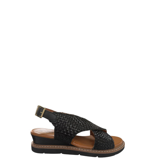 Sandali con zeppa "Bellini" TIM-A3741 Collezione Primavera/Estate 2026 -  Nero