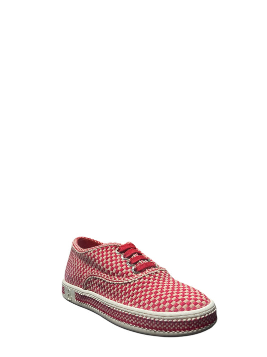 Sneakers donna "Antolina Paris" CANELA.006 Collezione Primavera/Estate - Rosso e bianco