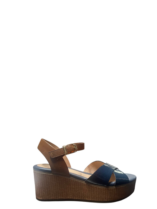 Sandali donna "Stonefly" 213773 6N6 Collezione Primavera/Estate - Blu e cuoio