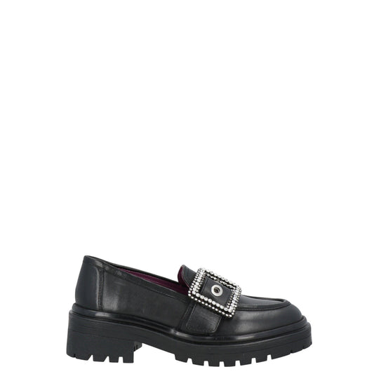 Mocassini donna "Apepazza" F3COMBAT52/LEA Collezione Autunno/Inverno 2025/2026 - Nero