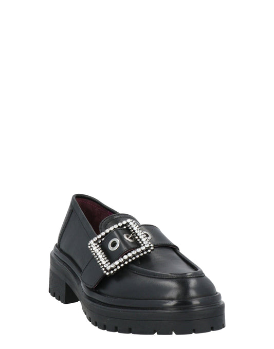 Mocassini donna "Apepazza" F3COMBAT52/LEA Collezione Autunno/Inverno 2025/2026 - Nero