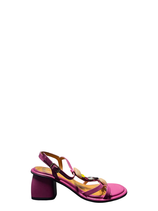 Sandali donna "Apepazza" S4PICY017LEA Collezione Primavera/Estate - Fucsia